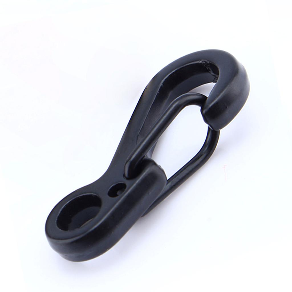 Carabiner Hooks, Buckle Key Carabiner Clip D with Built In for Key Paracord