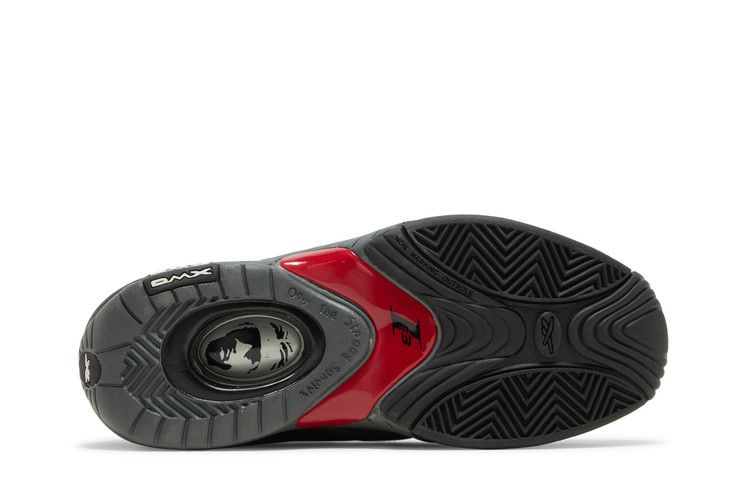 Men's Sneakers Reebok Answer IV Black Grey (2017) Black/Rivet Grey-Excellent Red