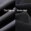 2026 Women's Petite High-Waisted Gray Wool Blend Pleated A-Line Skirt - Autumn Style