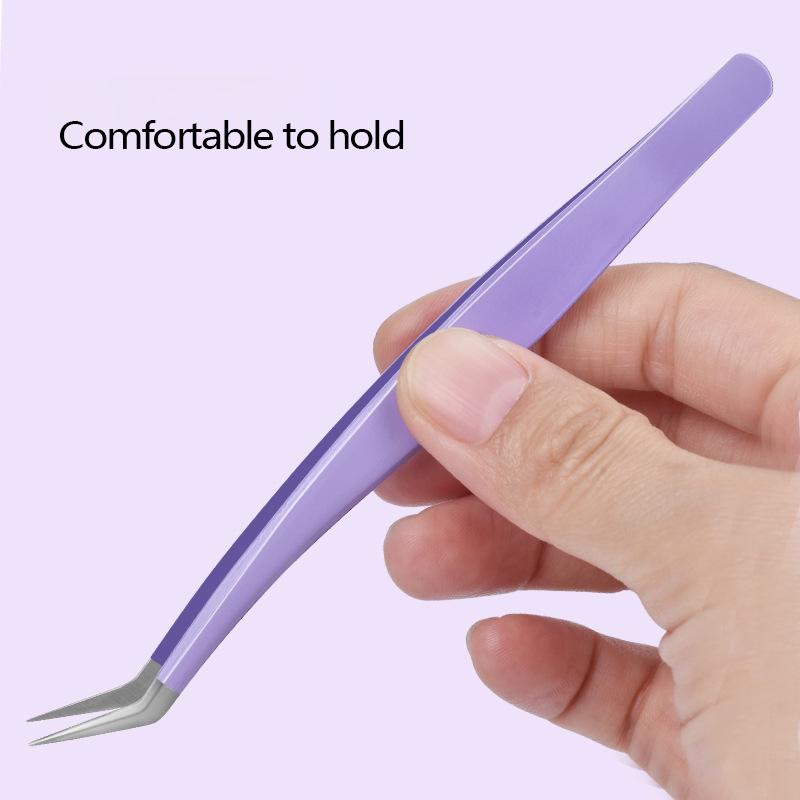 1PCS False Eyelashes Clip Stainless steel eyelash curler Extension Eye Lash 4 Colors Applicator Beauty Makeup Tool Accessories