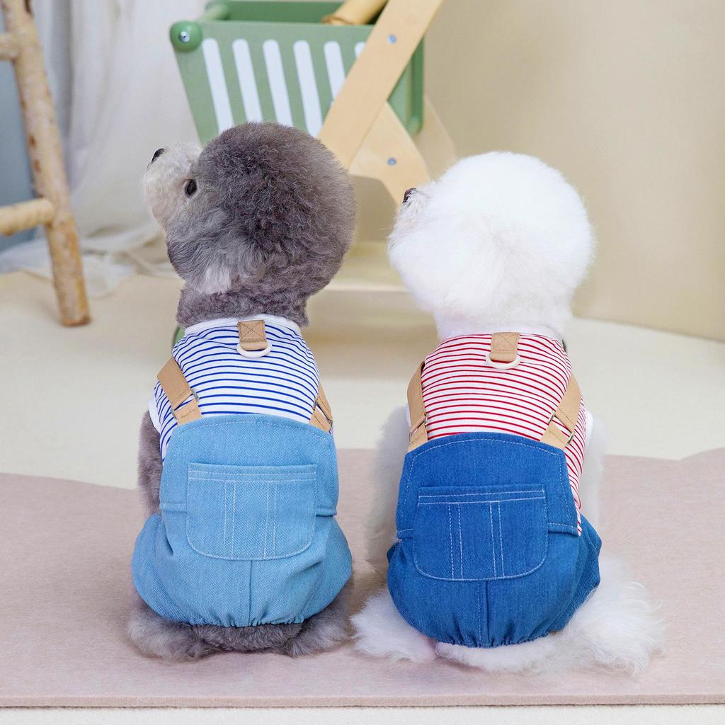 Casual Jumpsuit Overalls for Cats and Small Dogs - Neutering and Surgical Gown
