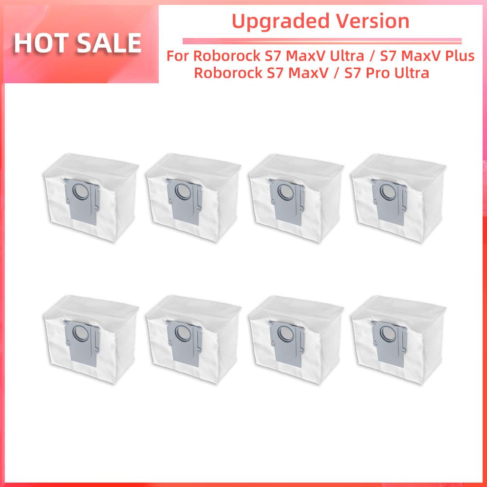 Compatible for Roborock S7 MaxV Ultra S7 Pro Ultra Accessories S7 MaxV Plus Robot Vacuum Main Side Brush Mop Filter Dust Bag