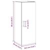 VidaXL Armoire murale vieux bois 34,5x34x90 cm bois d'ingénierie, armoire, armoire suspendue, armoire latérale, armoire de 857334