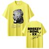 Rapper Chris Brown Hip Hop Fashion Pop Music Fans Tshirt Breezy Bowl XX Tour 2025 Tshirts Unisex Women Casual Cotton Retro Tshirt