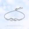 Wristbands Knot Design Hand Chain Zircon Bowknot Bracelet Lucky Symbol Bracelet  Wedding Jewelry
