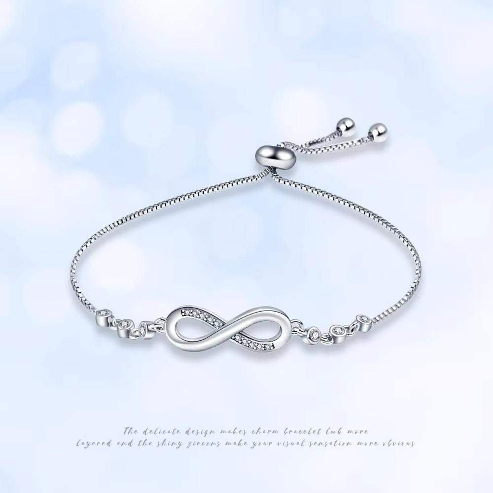 Wristbands Knot Design Hand Chain Zircon Bowknot Bracelet Lucky Symbol Bracelet  Wedding Jewelry