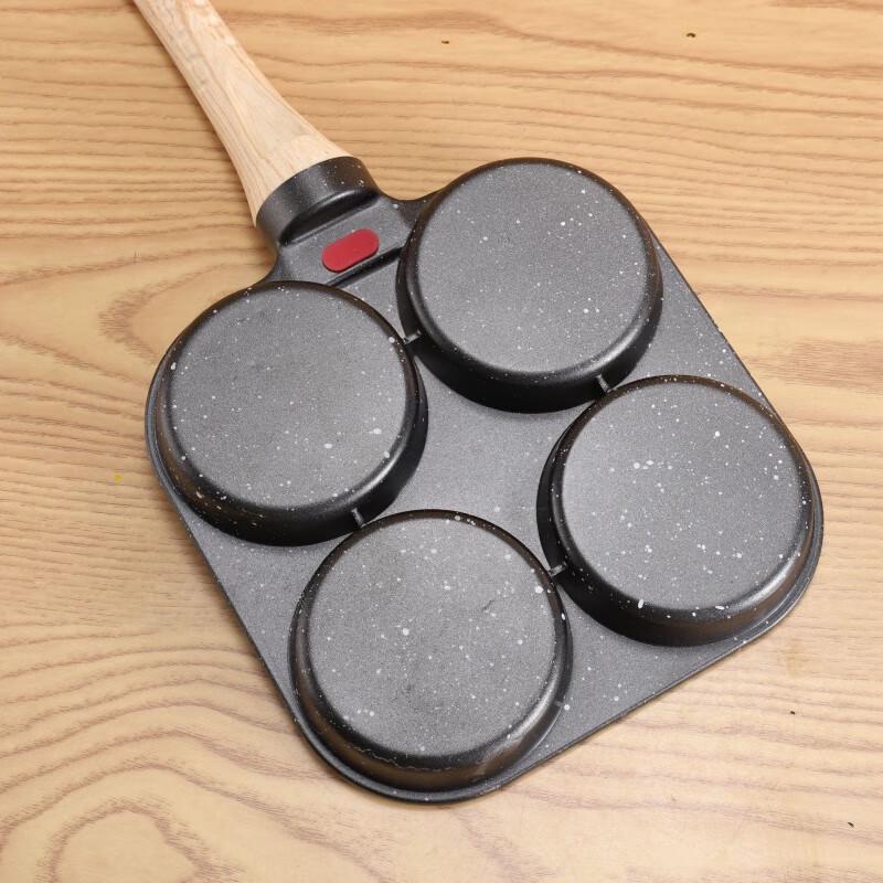 Wutuo 4-Hole Aluminum Alloy Egg Frying Pan