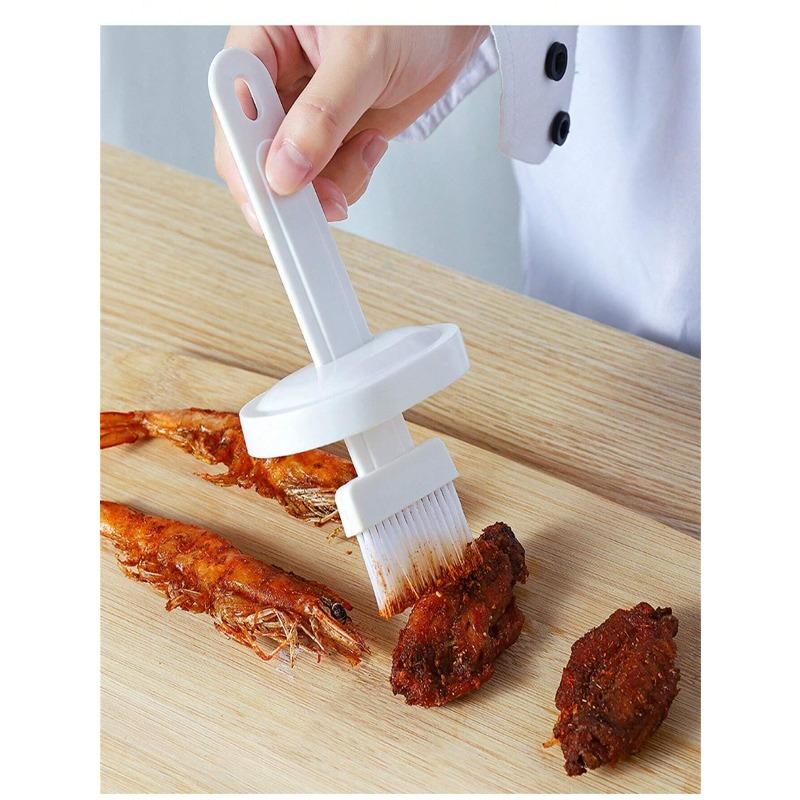 1 Random Color Silicone Oil Brush, Heat-resistant Edible Oil Brush, Suitable for Cooking Tools, Home Baking Tools, Oil Bottles, Etc.