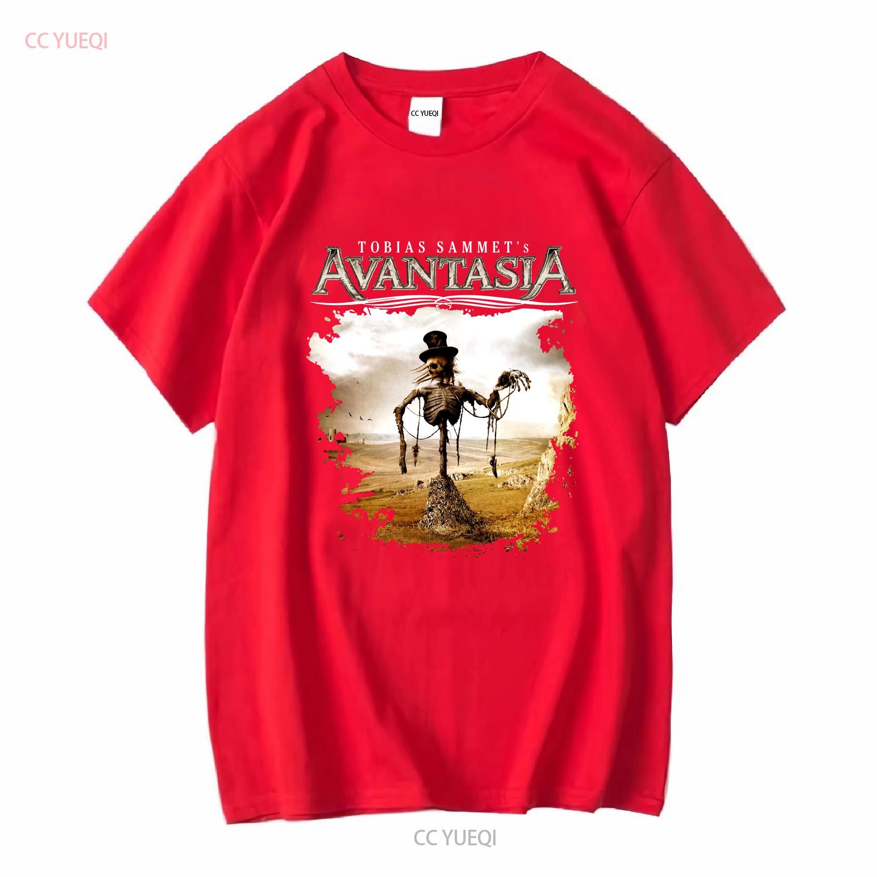 TOBIAS SAMMETS AVANTASIA The Scarecrow Vintage T Shirt M Tour Prog Metal LP CD vintage Washed Top For Everyday Wear streetwear S