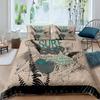 Surf Duvet Cover Set Beach Printed Hawaii Vacation Bedding Set for Adult Women Girl Tropical Botanical Polyester Comforter Cover