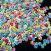 Christmas Polymer Clay Fruit Slices for DIY Nail Art and Crafts.