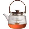 Glass Pot Filter Wood Handle Chinese Tea Ceremony Transparent Teawear Sets Cup High Boron Silicon Janpanese Teapot