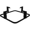 Uonlytech Gas Stove Burner Covers Cast Iron Wok Support Ring, 20. 7cm Square Gas Burner Rack Stove Trivets Cooktop Range Pan Holder Stand Stove Rack