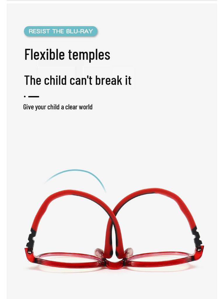 Ultralight Eyeglass Frames for Kids - Anti-Slip, Prescription Ready for Myopia, Astigmatism & Hyperopia