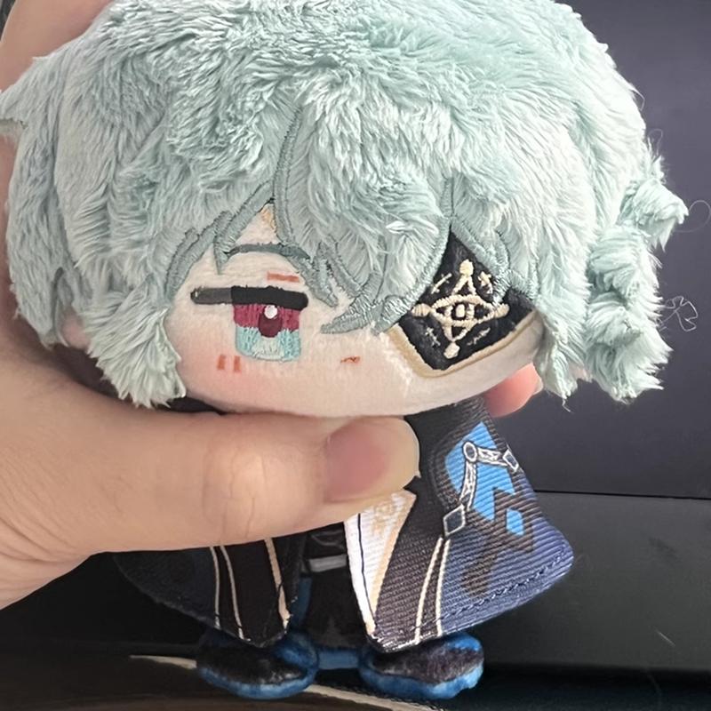 Game Honkai Star Rail Mydei Plush Dolls Keychain Mini 12Cm Backpack Pendant Plusie Dolls Anaxagoras Plush Toys Xmas Gift Fans