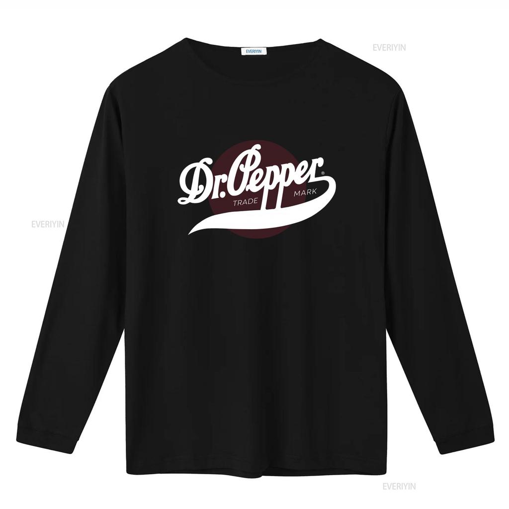 Vintage Trade Mark Dr Pepper T Shirt Retro Style for Soft Drink Fans Vintage Washed Streetwear Versatile Slightly Comfortable