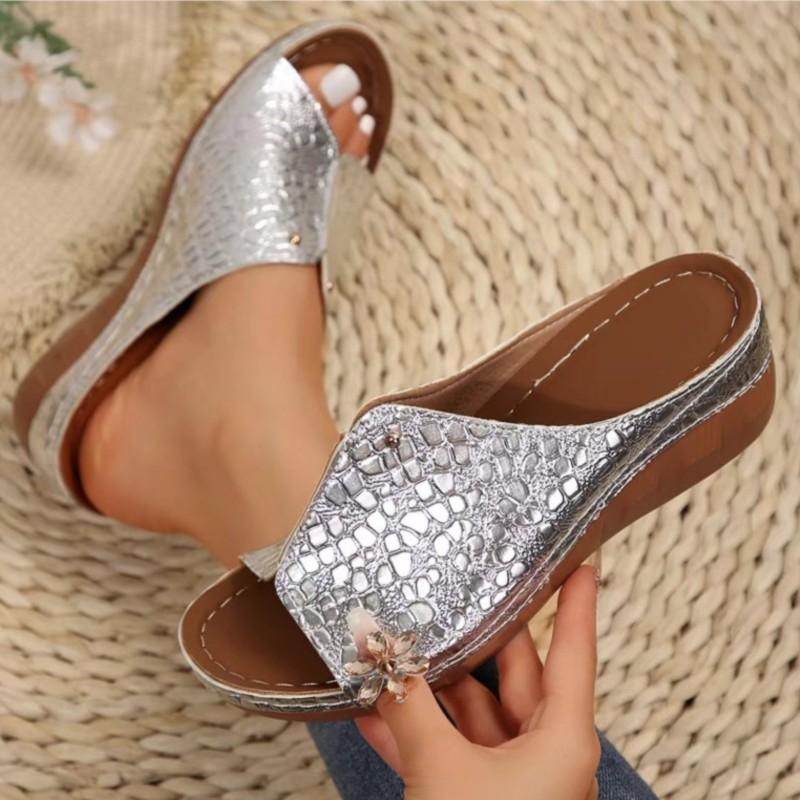Sandals Women Shoes Wedge Women Shoe Open Toe Slide Women's Sandals Beach Footwear Female Zapatos De Mujer