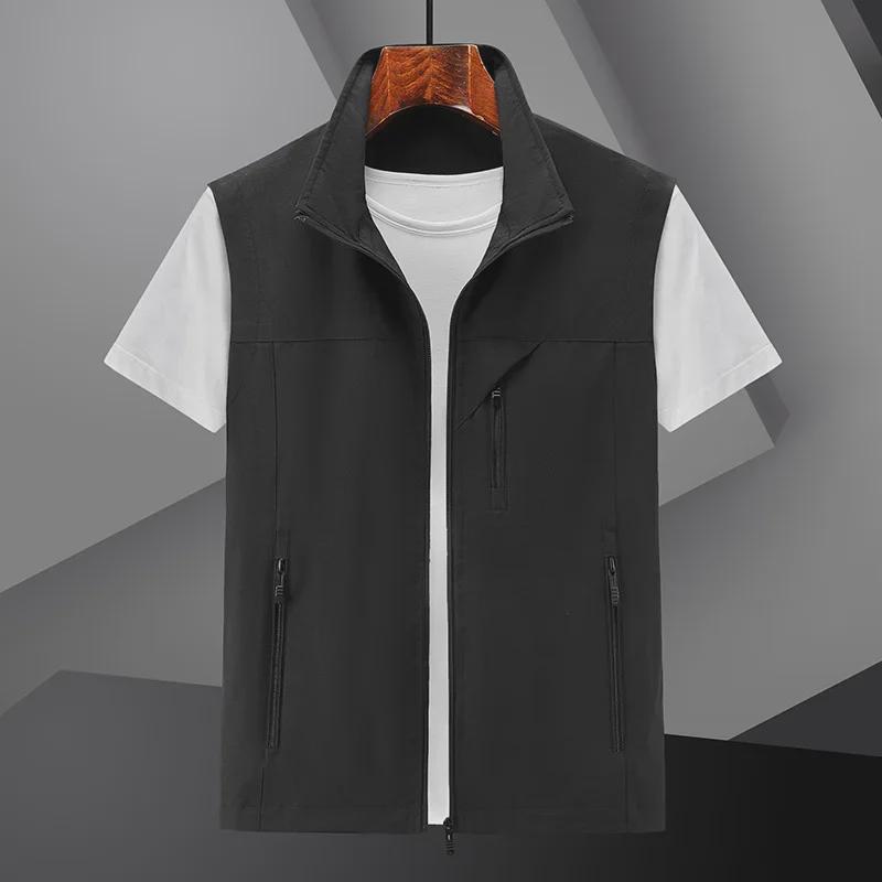 Men's Large Multi-Pocket Outdoor Fishing Work Vest - Suitable for Youth and Middle-Aged Men
