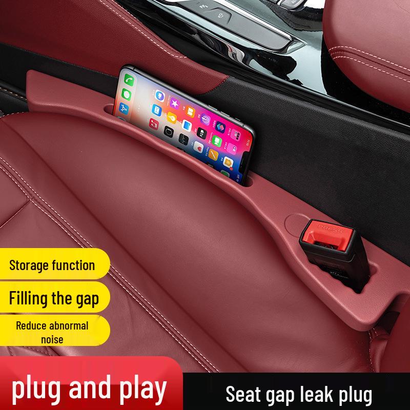 Leak-Proof Car Seat Gap Filler Strip for Seat Edge