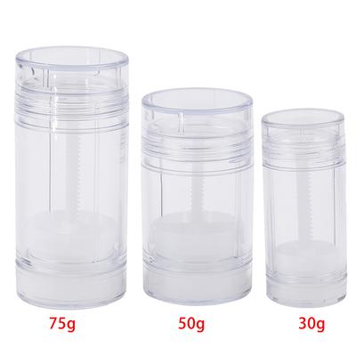 Empty Reusable Deodorant Bottles Twist-Up Tube Refillable Leak-Proof Containers