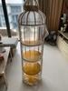 Wrought Iron Multi-Layer Floor-Standing Flower Pot & Storage Rack for Living Room, Bedroom, Balcony & Bathroom.