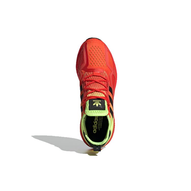 Adidas Zx 2K Boost 'Solar Yellow Red' FW0482