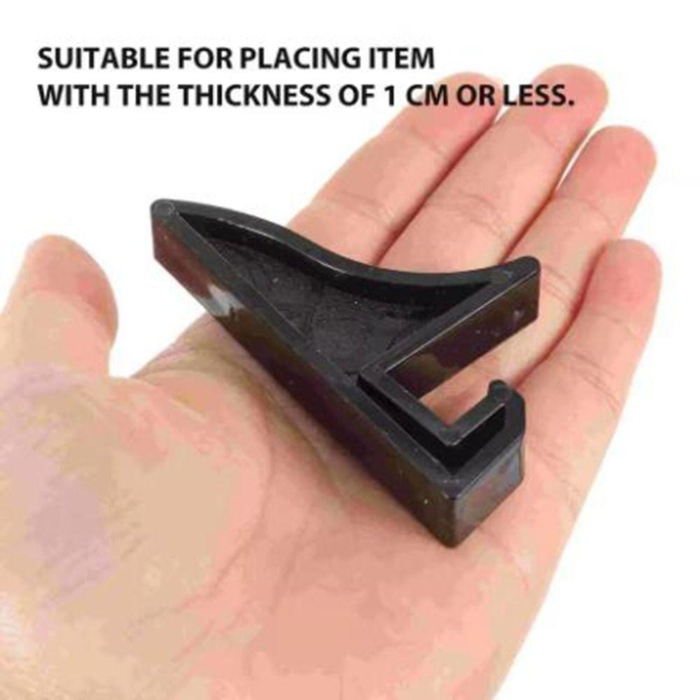 20Pcs Simple Easels Photo Holder Plastic Picture Display Holder  for Desktop