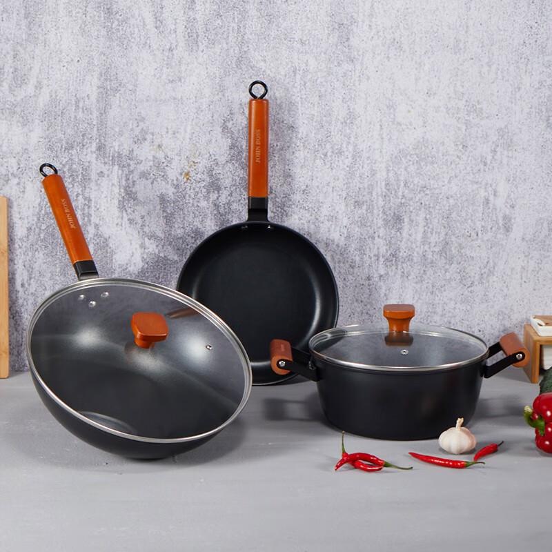 JOHN BOSS HG-T164 Набор из 3 чугунных кастрюль