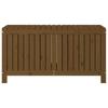 Garden Storage Box Honey Brown 121 X 55 X 64 Cm Solid Pine Wood