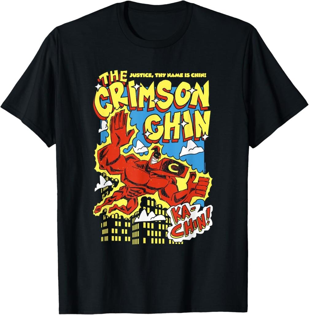 Fairly OddParents Justice Thy Name Is Crimson Chin Cartoon T-Shirt