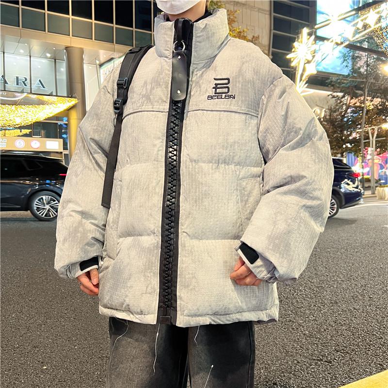 Winter Youth Boys' Thick Cotton Jacket - Junior High Style for Big Kids