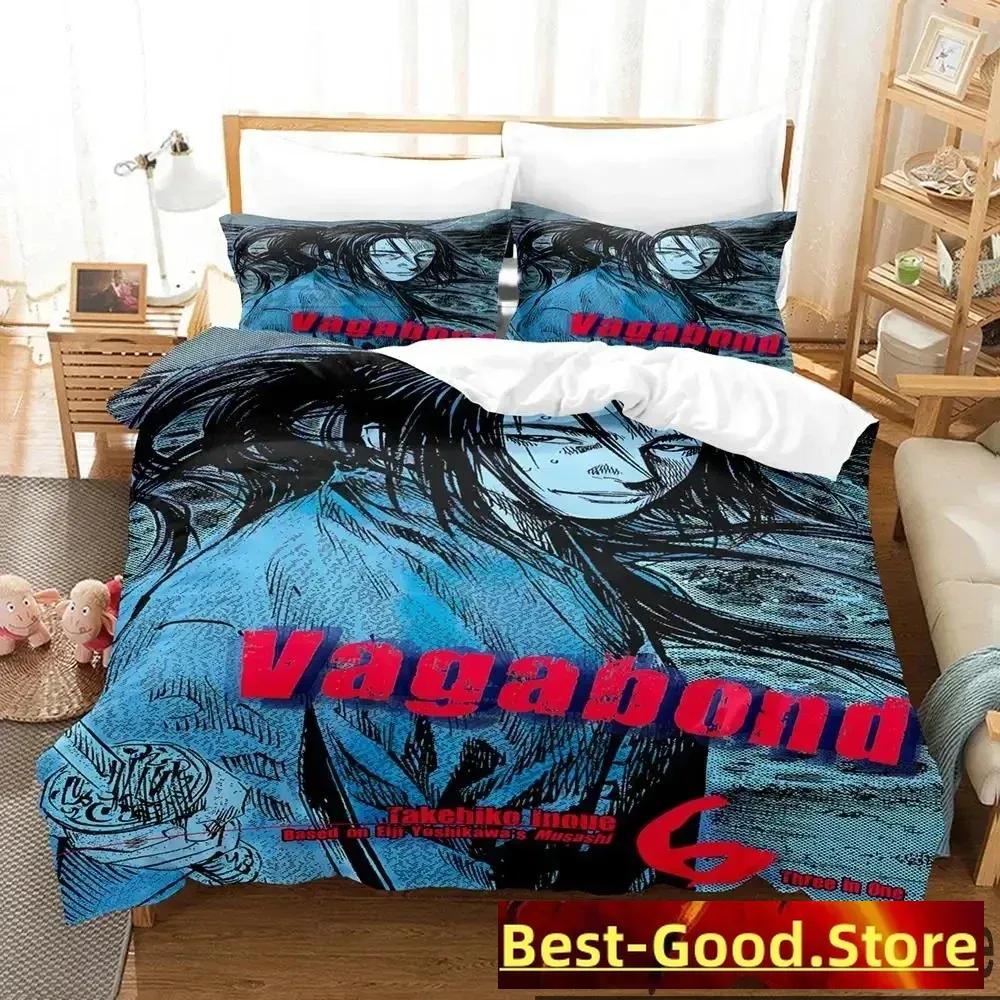 3D Print Vagabond Bedding Set Duvet Cover Bed Set Quilt Cover Pillowcase Comforter King Queen Size Boys Adult Bedding Set