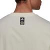 Adidas Sporty Casual Round Neck Short Sleeve T-Shirt Men Tops Off-White H54034