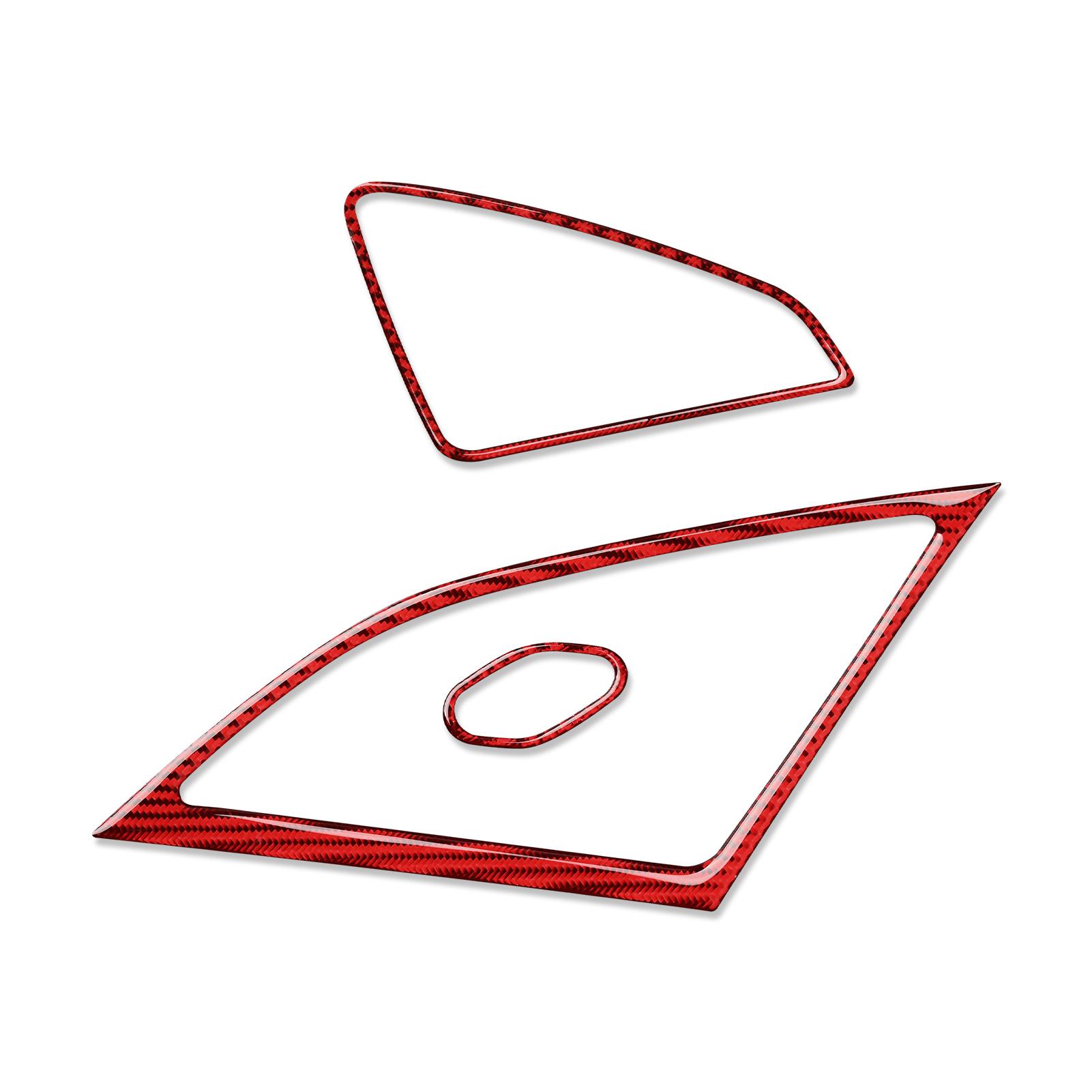 

Наклейка на динамик боковой двери автомобиля, наклейка из углеродного волокна, отделка для Chevrolet Corvette C7 2014 2015 2016 2017 2018