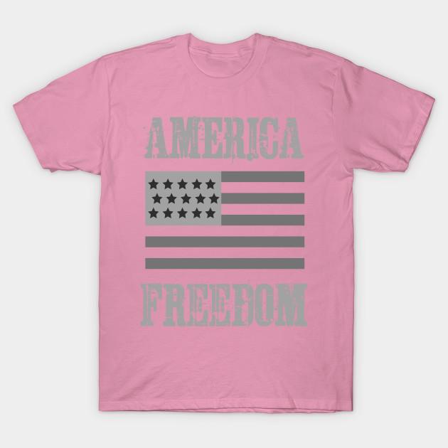 T Shirt Women America Freedom Flag Tactial Style Harajuku Print Kawaii Tshirt Summer Short Sleeve Female T-Shirt Top Tee