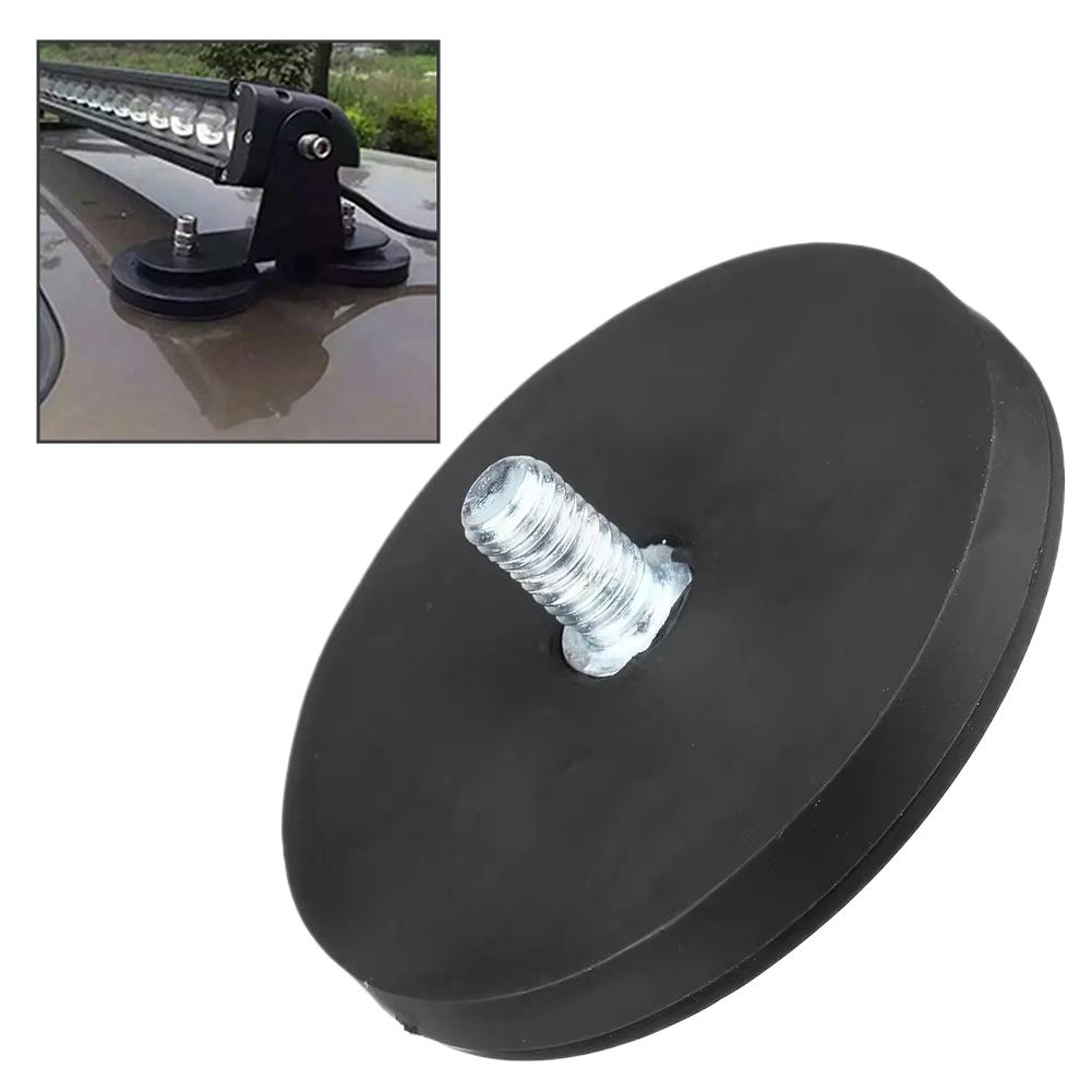 2PCS D43mm N35-52 Internal Thread Magnetic Base Mount Light Work Holder Offroad Clamp LED SUV Bar Bracket T7P8