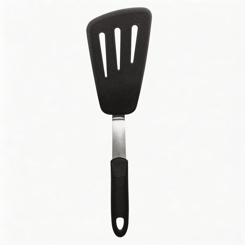 High-Temperature Resistant Food-Grade Silicone Kitchenware Set: Non-Stick Spatula, Frying Pan, and Slotted Spoon