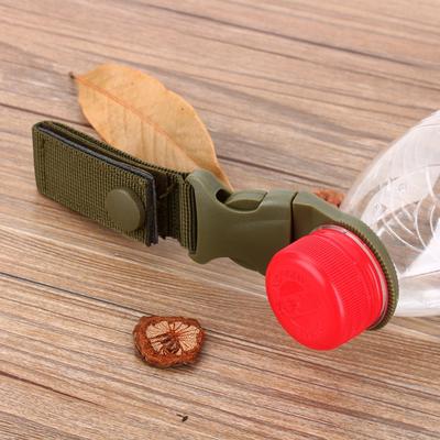 Nylon Webbing Buckle Hook Water Bottle Holder Clip EDC Climb Carabiner Belt Backpack Hanger Camp