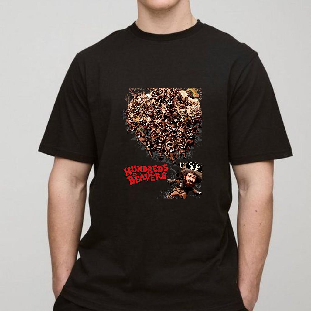 Unisex Beavers Graphic TShirt Heavy Cotton Tee Unique Wildlife Design