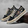 Damen Canvas Schuhe Lässige bestickte Stoffschuhe für Frauen