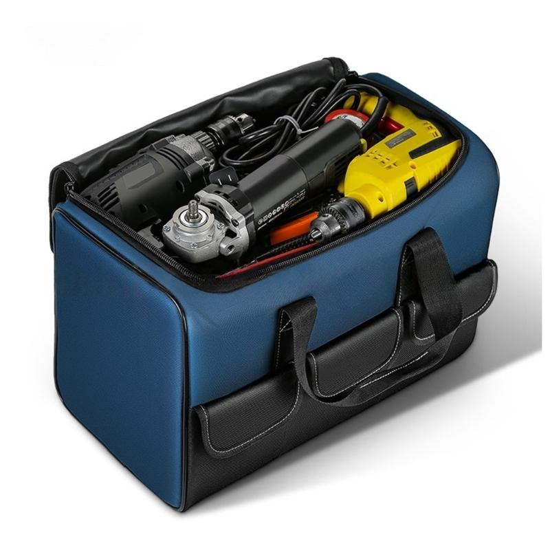 Heavy Duty Tool Organizers Bag With Reinforced Structure AntiCollapse Easy Access Portable Hand Carry Design Case