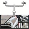 1/6Pcs Bicycle Rear Shelf Convert Rear Pannier Racks Connector Seatpost Adapter for Bike Rack Mount Conversion