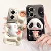 For Huawei Nova 10 Pro Case GLA-LX1 Cute Panda Cartoon Cover Soft Silicone TPU Phone Case For Huawei Nova 10 SE Nova10 Pro Shell