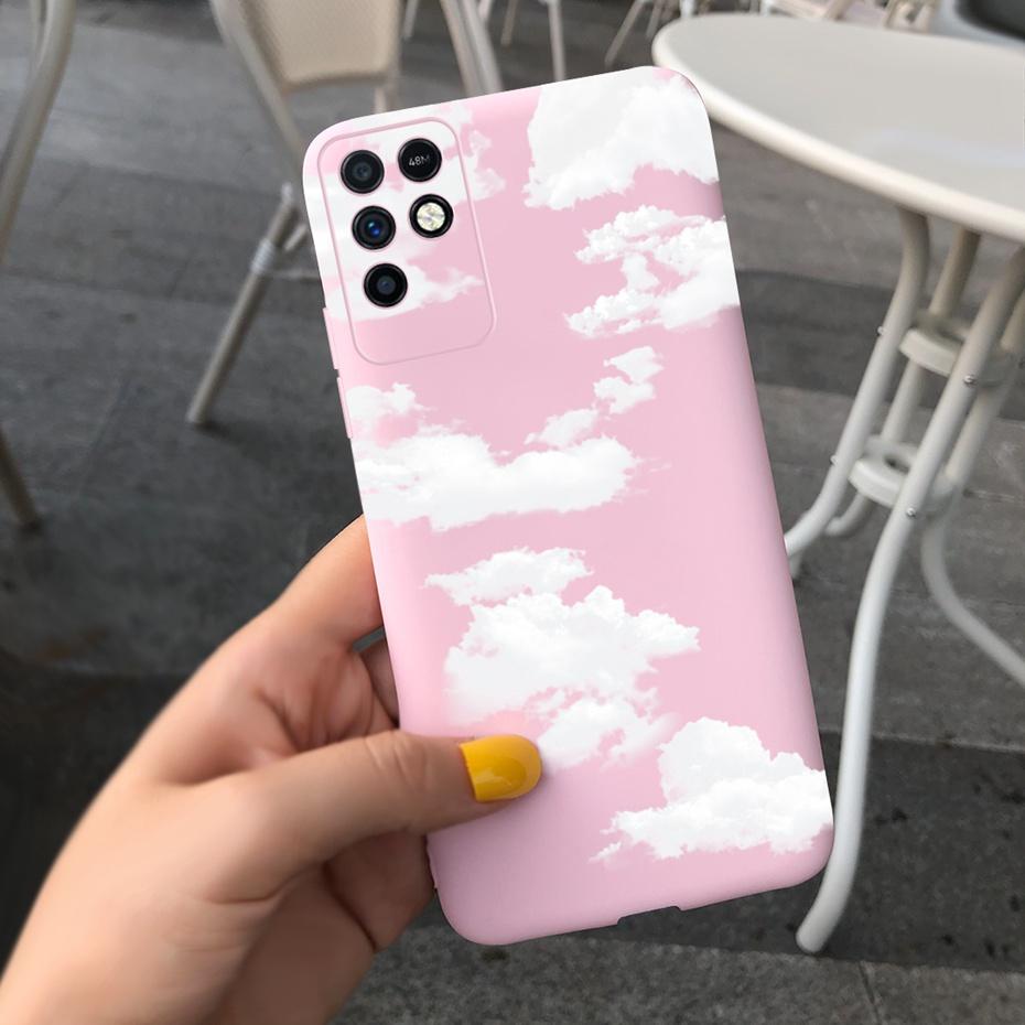 For Infinix Note 10 Case Note 10 Pro Beautiful Girl Flower Pattern Phone Case Soft Silicone Cover For Infinix Note10 Pro 10 Pro