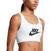 Nike Women's Swoosh Logo Training Sports Bra White 899371-100