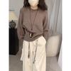 Ladies, Raglan Sleeves, Knitwear, Front Shoulder, Sweater, Long Sleeved, Warm Top