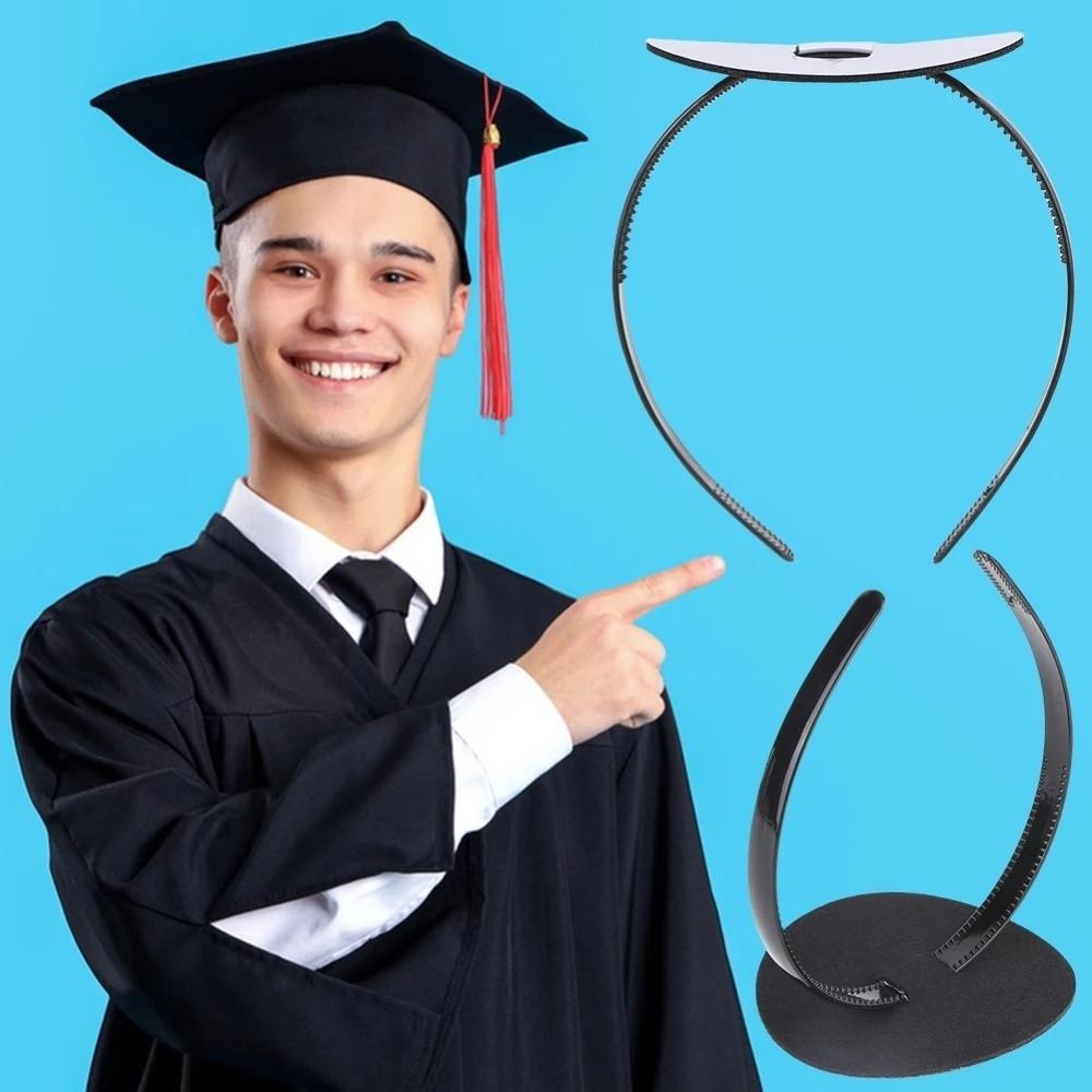 Non-Slip Graduation Cap Headband Bachelor Hat Insert Headpiece  Graduation Season