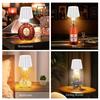 Wireless Wine Bottle Lamp Head Table Lamp Removable Portable Charging Touch Switch Night Light Decor for Bar Cafe Atmosphere