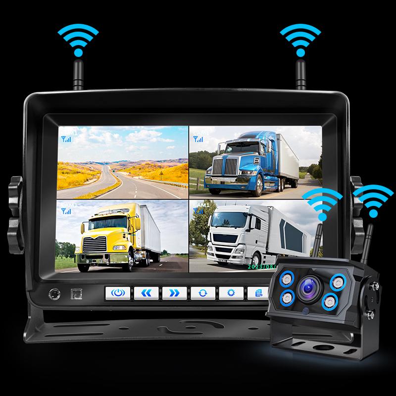 YOELBAER 24V Wireless HD Vehicle Monitoring & Reversing Camera System (CN version)