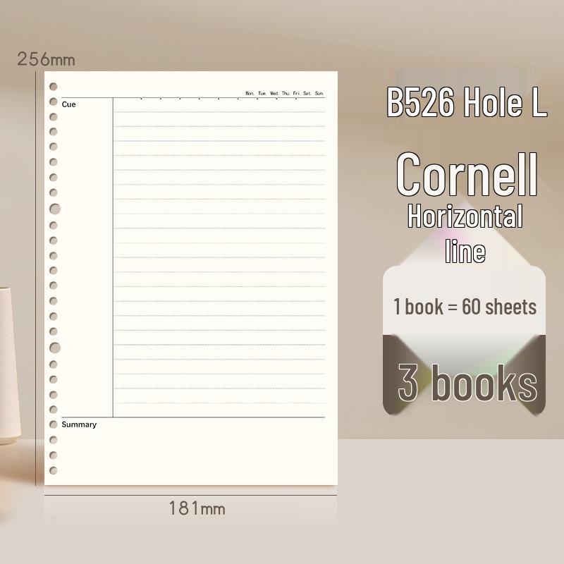 GoodNotes Refill: B5 Binder, A5 Replacement, A4 Loose-Leaf Notebook, Blank Grid Paper